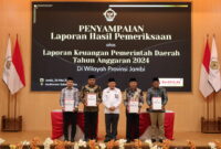 Penyerahan LHP-BPK Jambi atas LKPD Bupati Tebo TA 2024.

sumber foto ; Badan Pemeriksa Keuangan Jambi