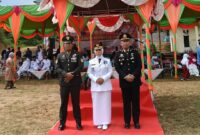 Bu Camat dengan unsur Forkopimcam Serai serumpun